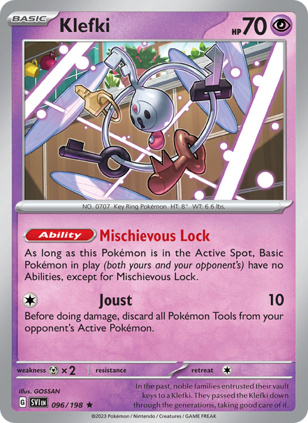 Klefki · Scarlet & Violet 096/198