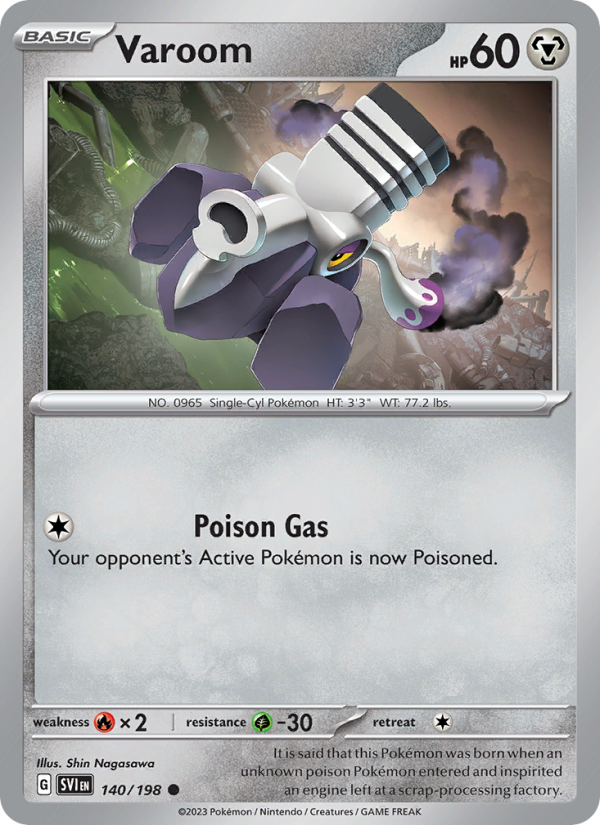 Varoom · Scarlet & Violet 140/198