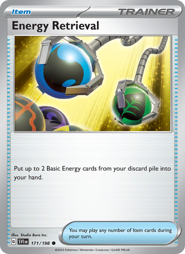 Energy Retrieval · Scarlet & Violet 171/198
