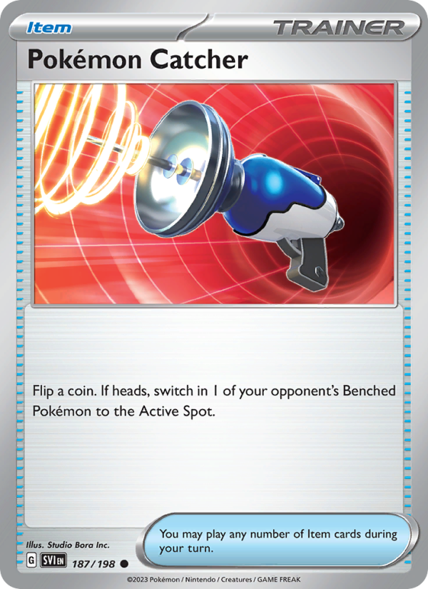 Pokémon Catcher · Scarlet & Violet 187/198
