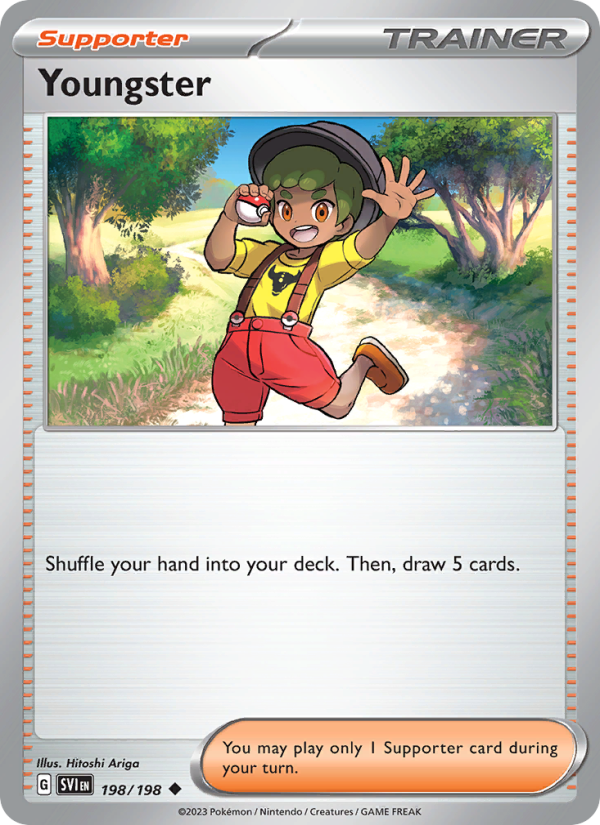 Youngster · Scarlet & Violet 198/198
