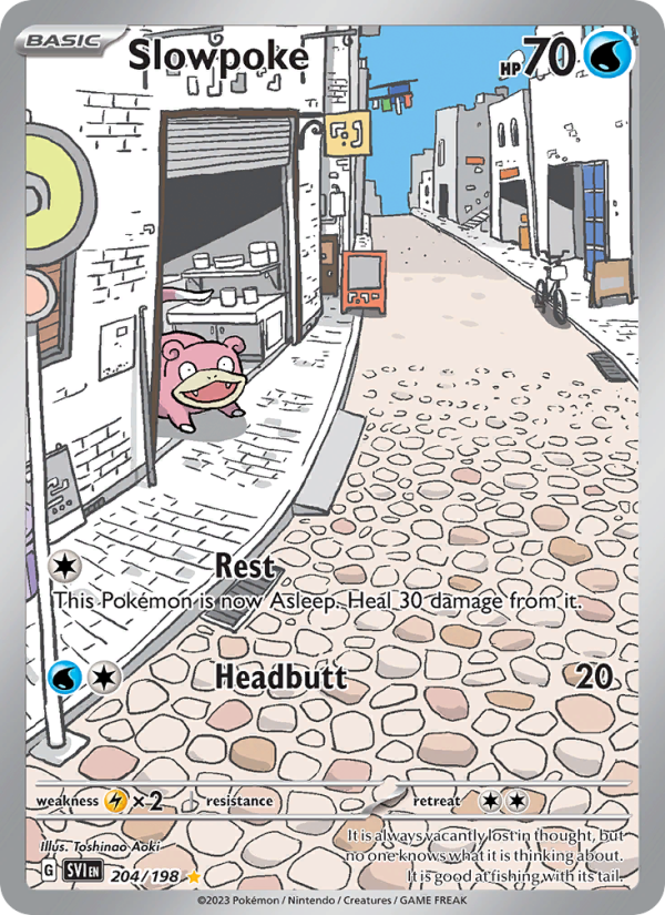 Slowpoke · Scarlet & Violet 204/198
