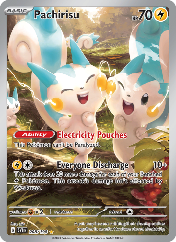 Pachirisu · Scarlet & Violet 208/198
