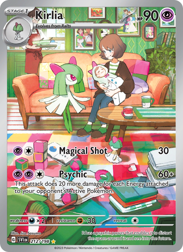 Kirlia · Scarlet & Violet 212/198