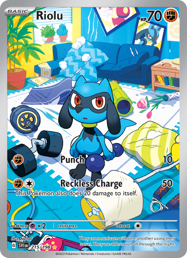 Riolu · Scarlet & Violet 215/198