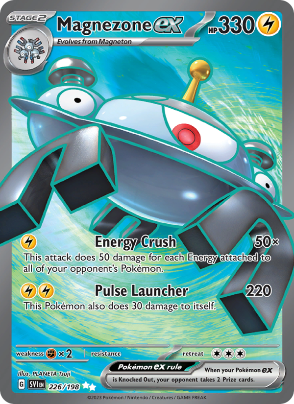 Magnezone ex · Scarlet & Violet 226/198