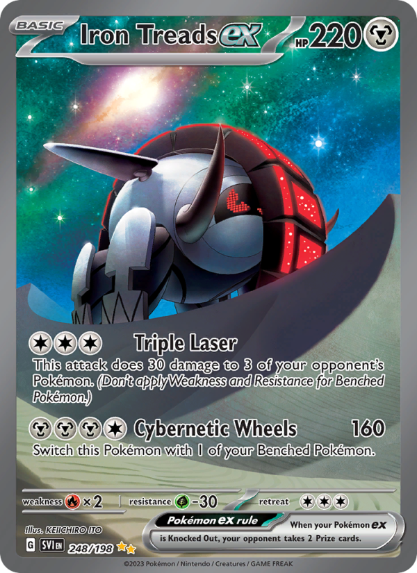 Iron Treads ex · Scarlet & Violet 248/198