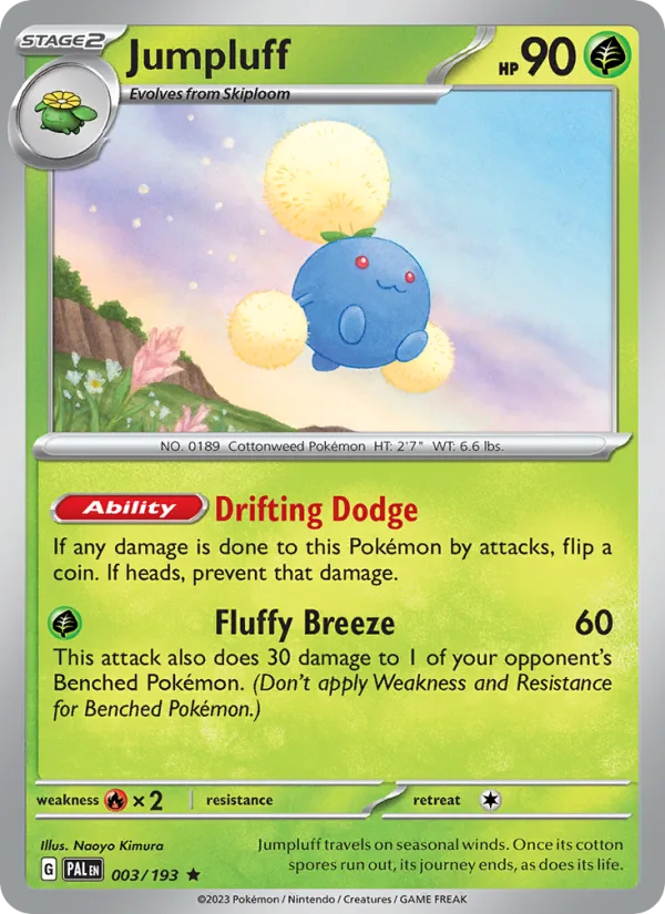 Jumpluff · Paldea Evolved 003/193