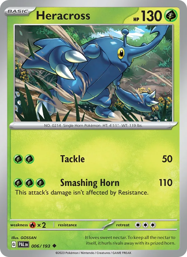 Heracross · Paldea Evolved 006/193