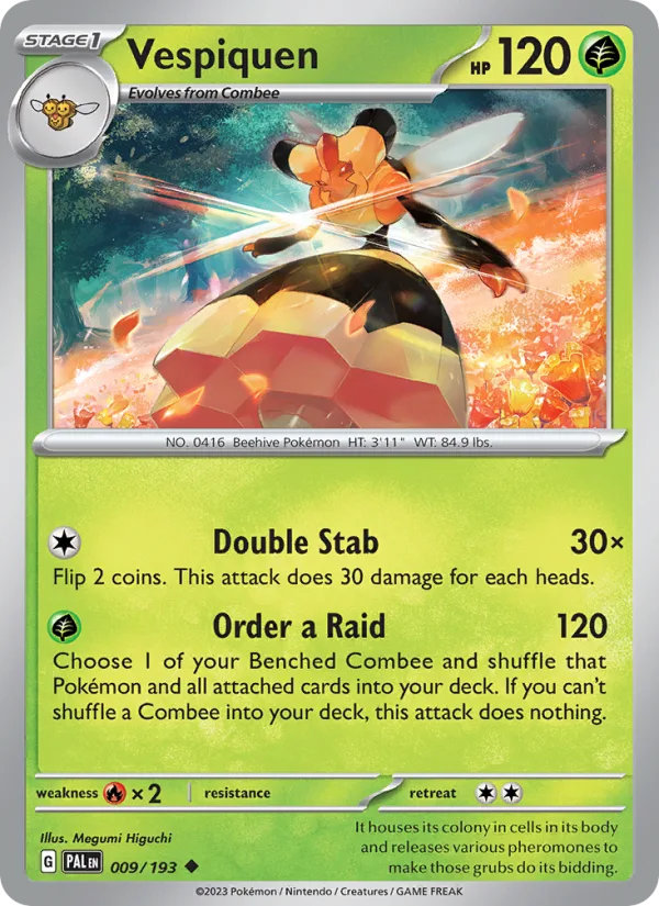 Vespiquen · Paldea Evolved 009/193
