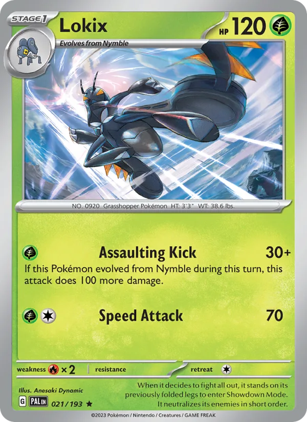 Lokix · Paldea Evolved 021/193