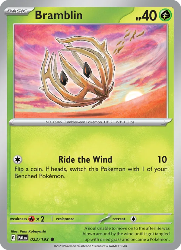 Bramblin · Paldea Evolved 022/193