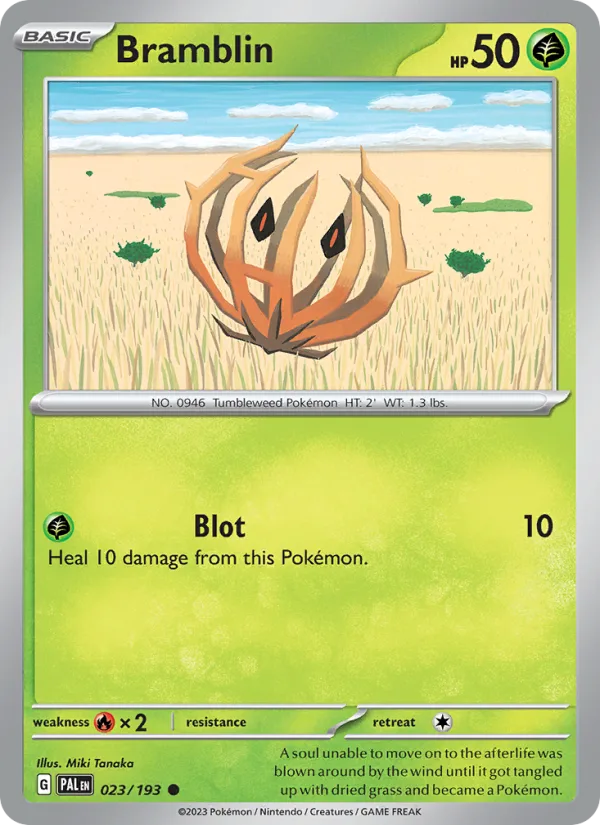 Bramblin · Paldea Evolved 023/193