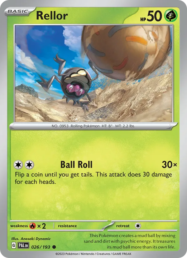 Rellor · Paldea Evolved 026/193