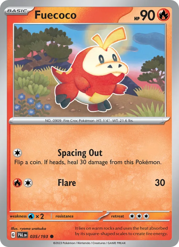 Fuecoco · Paldea Evolved 035/193