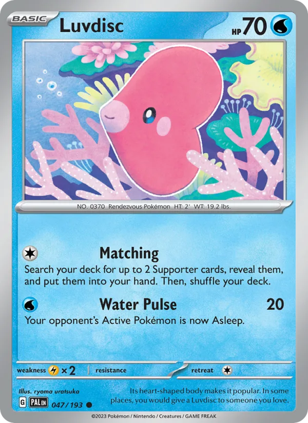 Luvdisc · Paldea Evolved 047/193