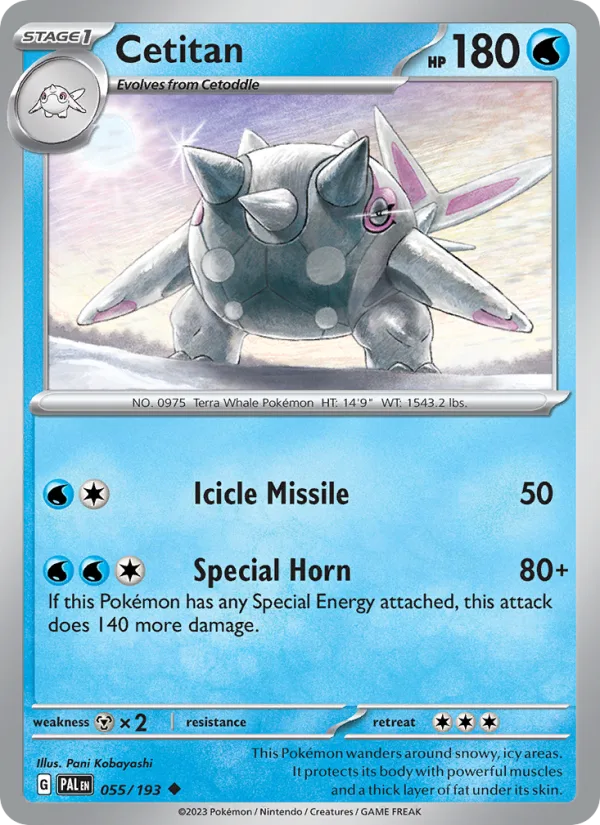 Cetitan · Paldea Evolved 055/193