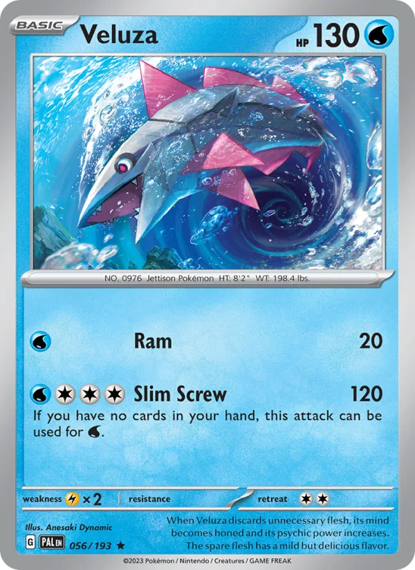 Veluza · Paldea Evolved 056/193