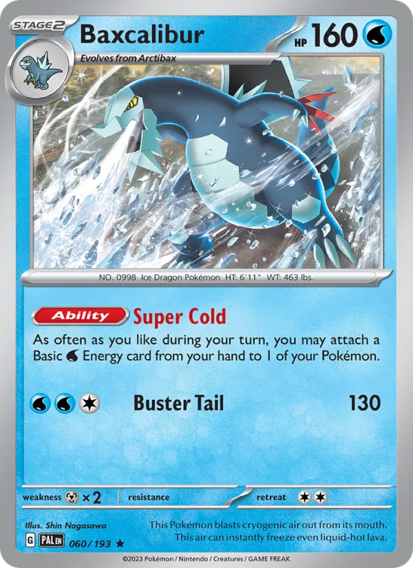 Baxcalibur · Paldea Evolved 060/193
