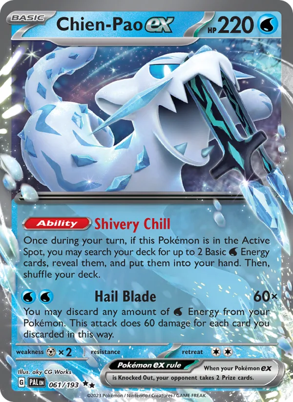 Chien-Pao ex · Paldea Evolved 061/193