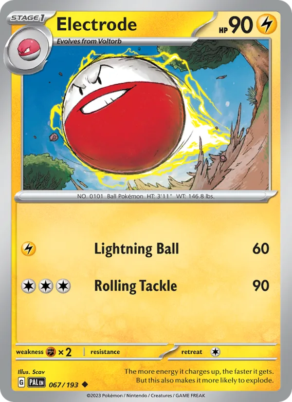 Electrode · Paldea Evolved 067/193