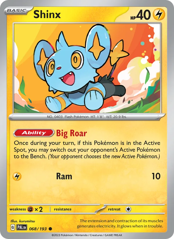 Shinx · Paldea Evolved 068/193