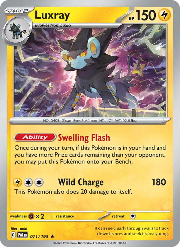 Luxray · Paldea Evolved 071/193
