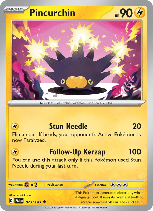 Pincurchin · Paldea Evolved 073/193