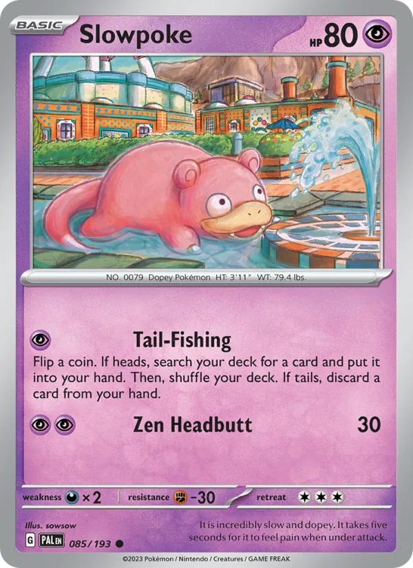 Slowpoke · Paldea Evolved 085/193