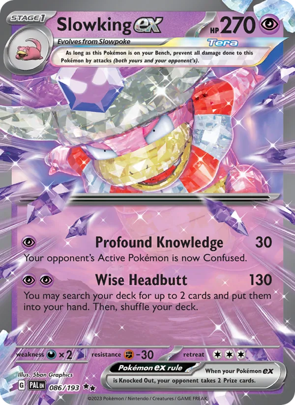Slowking ex · Paldea Evolved 086/193