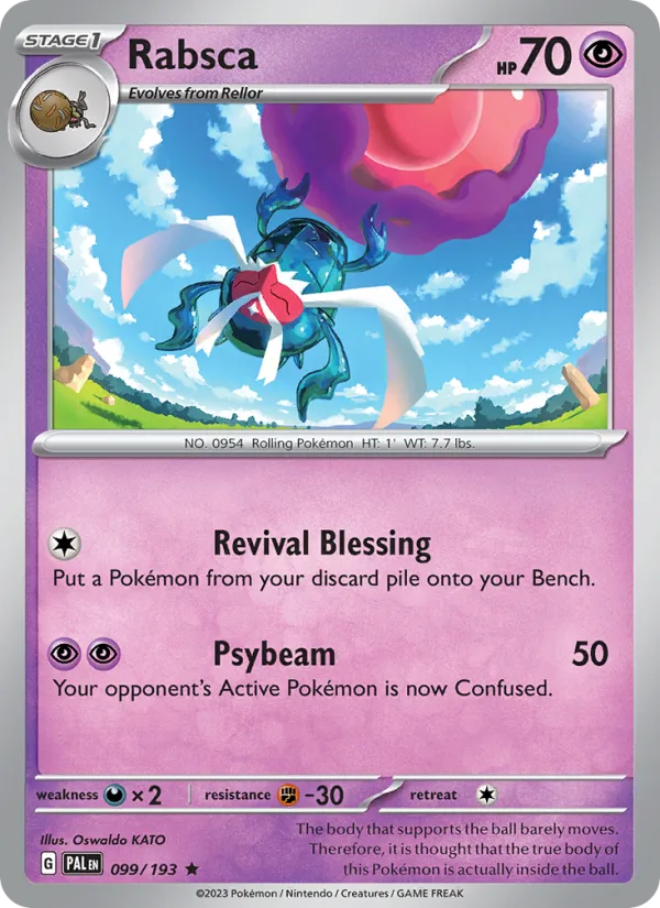 Rabsca · Paldea Evolved 099/193