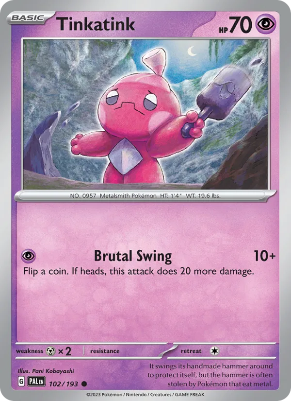 Tinkatink · Paldea Evolved 102/193
