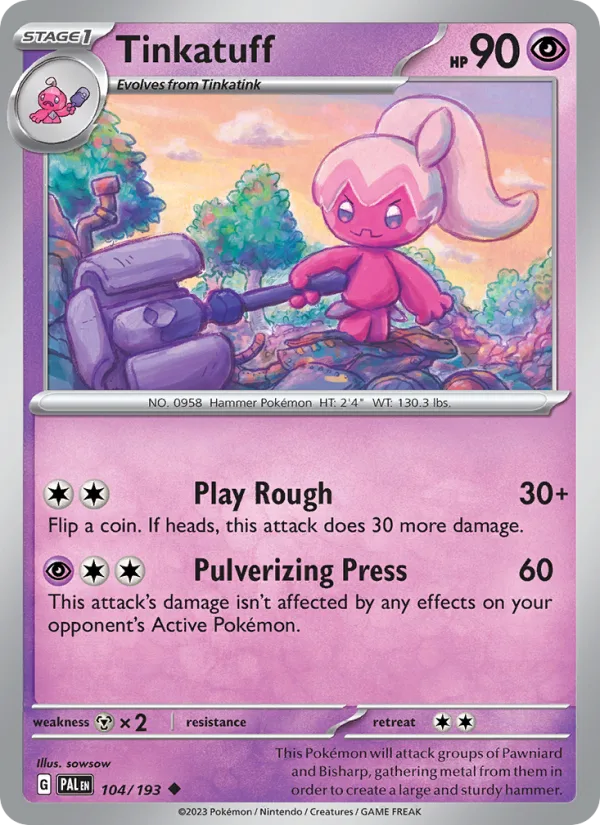 Tinkatuff · Paldea Evolved 104/193