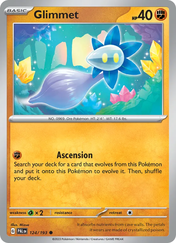 Glimmet · Paldea Evolved 124/193
