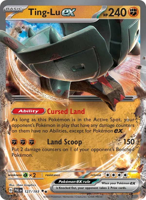 Ting-Lu ex · Paldea Evolved 127/193