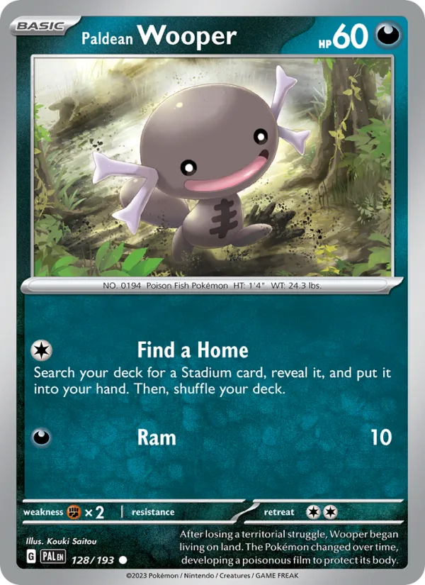 Paldean Wooper · Paldea Evolved 128/193