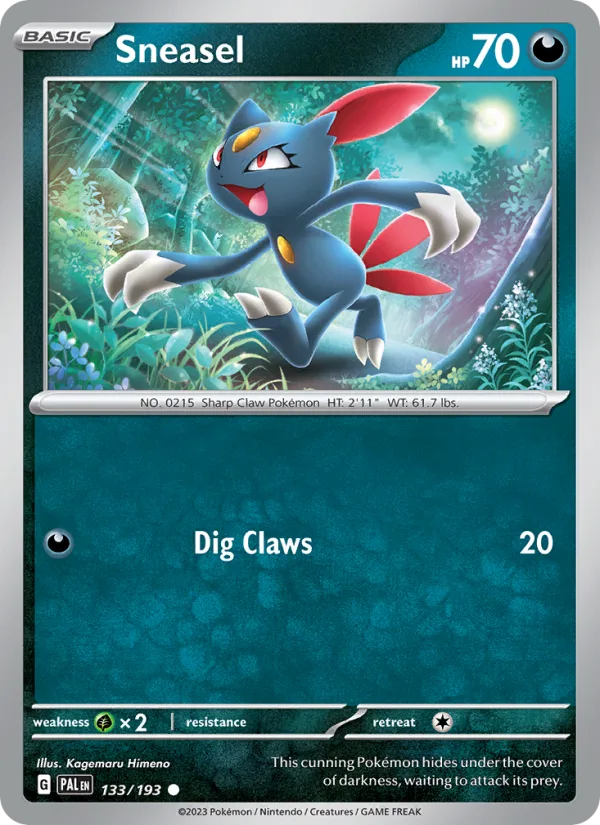 Sneasel · Paldea Evolved 133/193