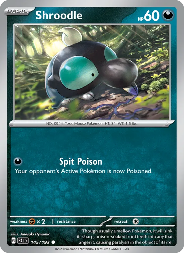Shroodle · Paldea Evolved 145/193