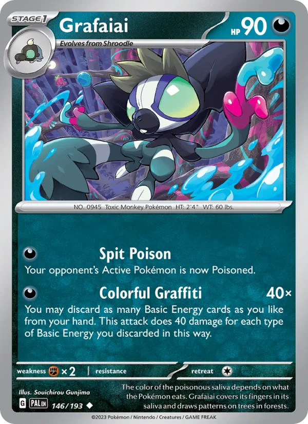 Grafaiai · Paldea Evolved 146/193