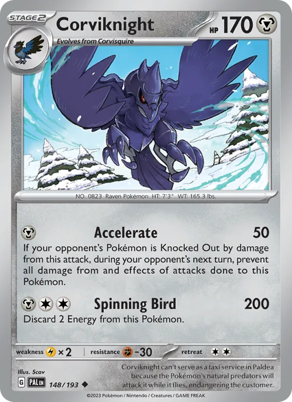 Corviknight · Paldea Evolved 148/193