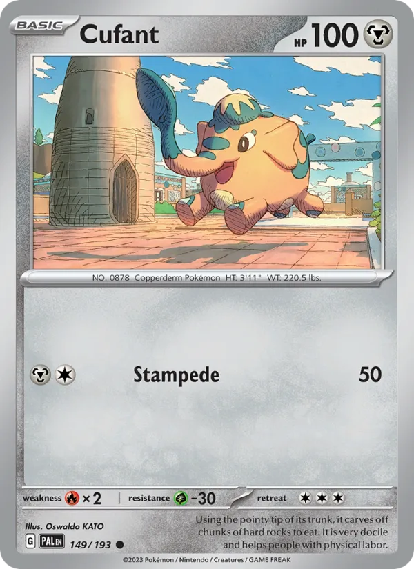 Cufant · Paldea Evolved 149/193