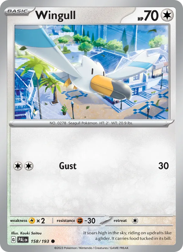Wingull · Paldea Evolved 158/193