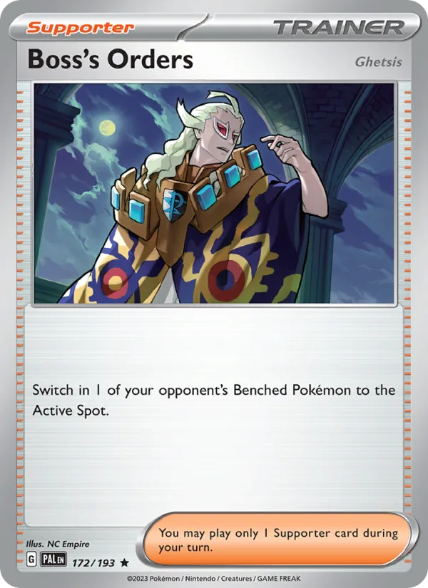 Boss's Orders · Paldea Evolved 172/193