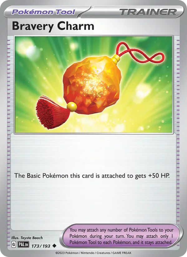 Bravery Charm · Paldea Evolved 173/193