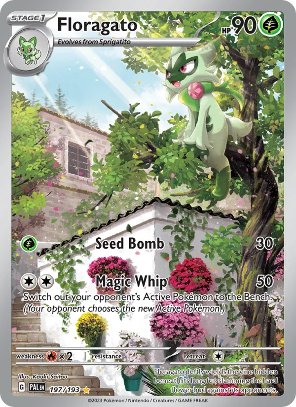 Floragato · Paldea Evolved 197/193