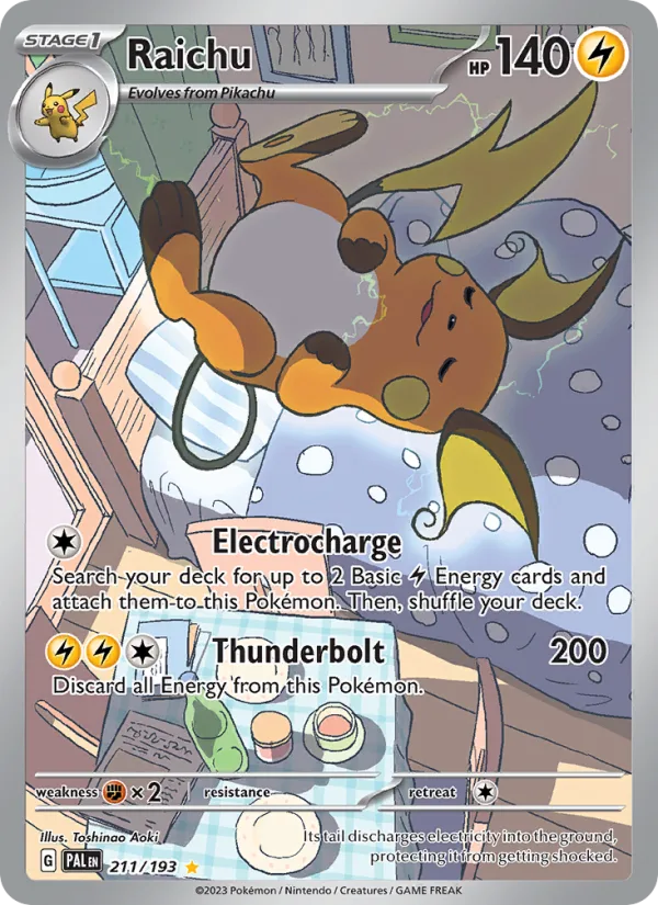 Raichu · Paldea Evolved 211/193