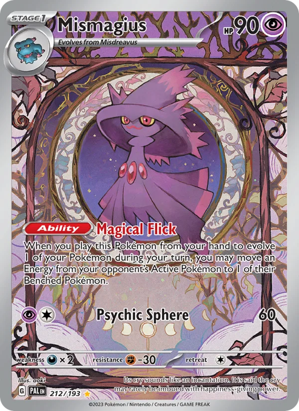 Mismagius · Paldea Evolved 212/193