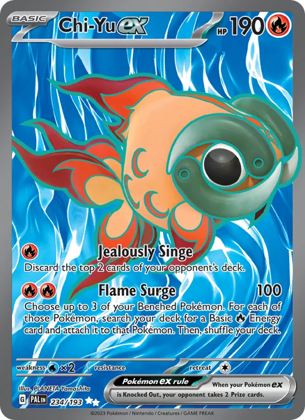 Chi-Yu ex · Paldea Evolved 234/193