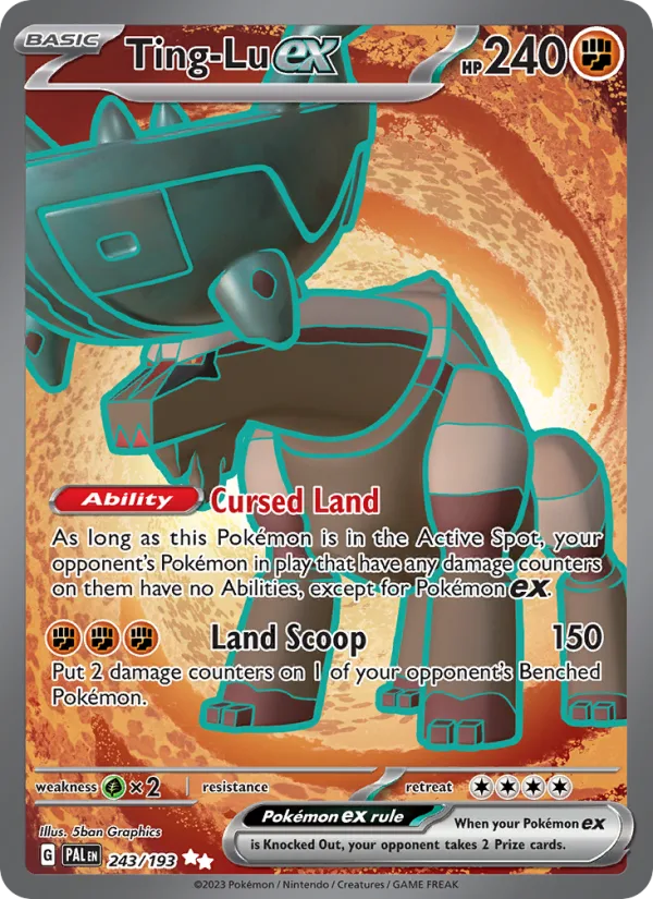 Ting-Lu ex · Paldea Evolved 243/193