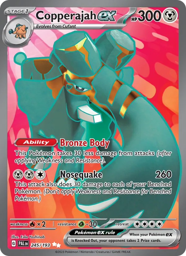 Copperajah ex · Paldea Evolved 245/193